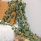 8Pcs Eucalyptus Garland,Artificial Eucalyptus Leaves Table Greenery Garland Wreath Spring Vines for Wedding Party Table Bedroom Wall Room Decor
